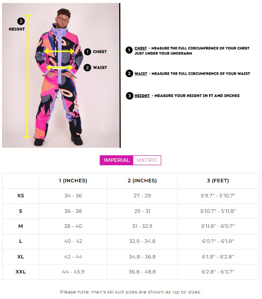 Catalina Wine Mixer Ski Suit - Mens - Image 7