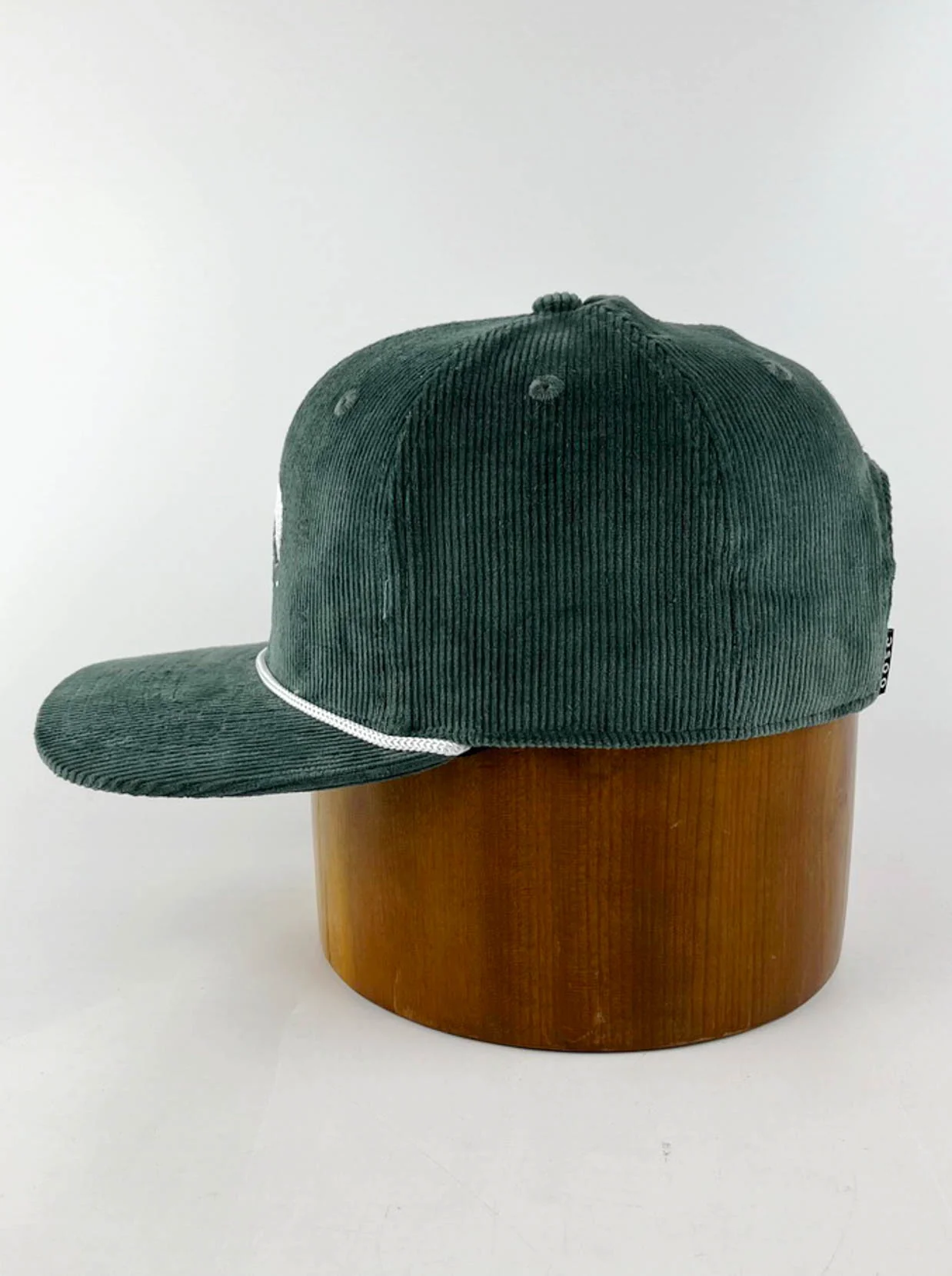 Classic Corduroy Cap - Forest Green - Image 7