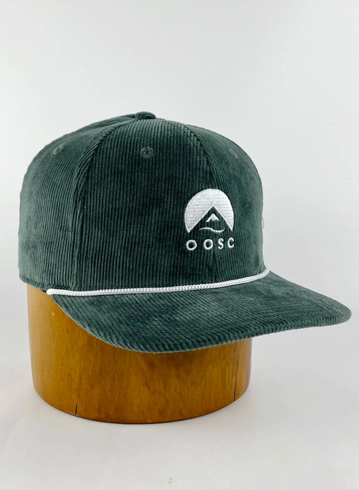 Classic Corduroy Cap - Forest Green - Image 8
