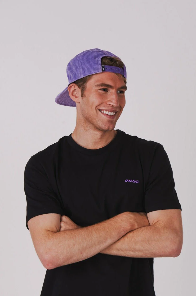 Classic Corduroy Cap - Lilac - Image 5