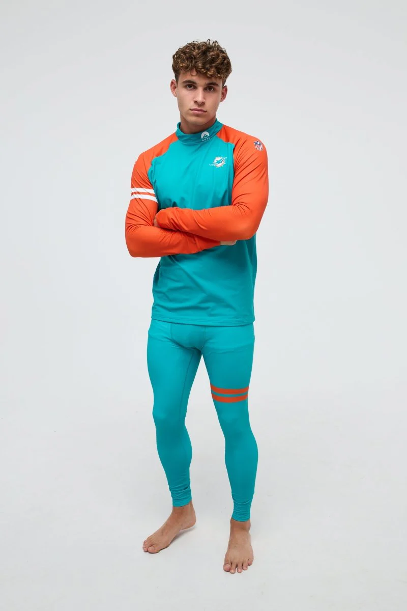 Miami Dolphins - OOSC X NFL Baselayer Top Men's - Image 3