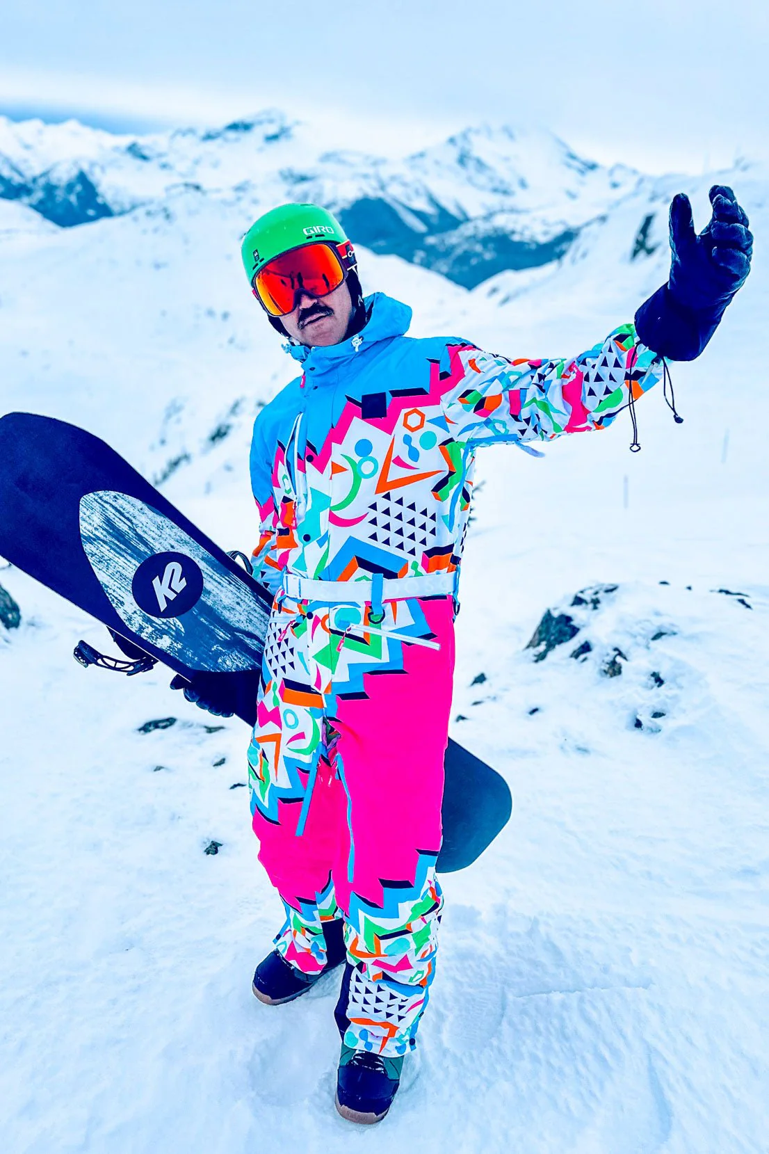 Nuts Cracker Ski Suit - Mens - Image 5