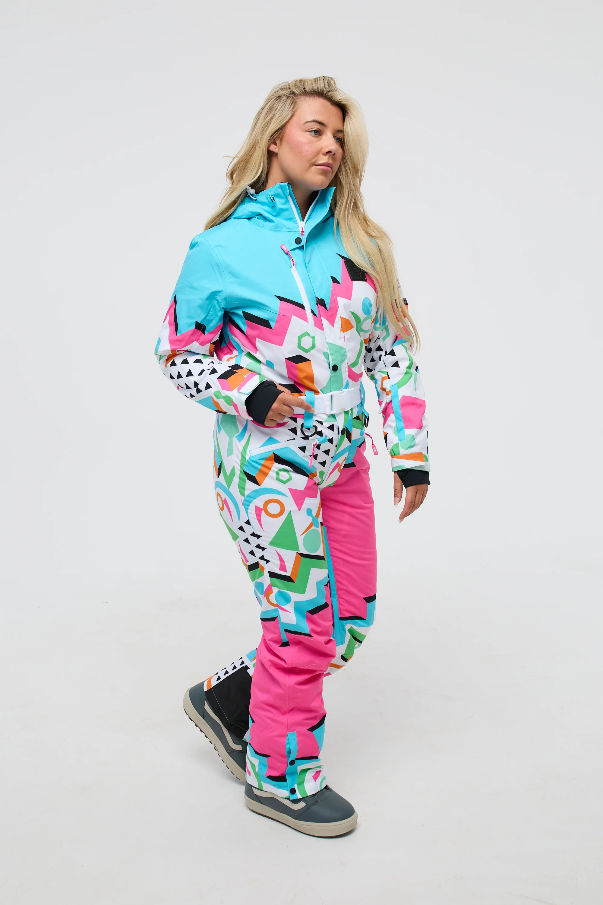 Nuts Cracker Shaped Women's Ski Suit - Image 4