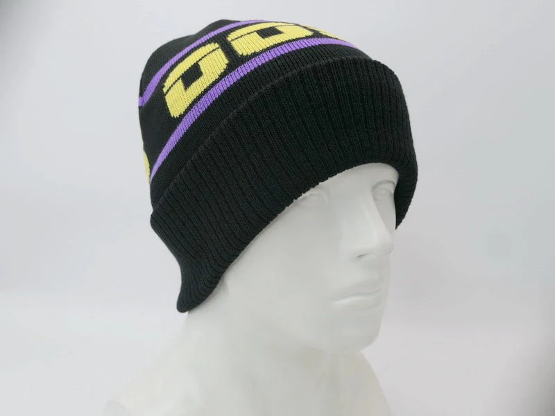 OOSC Après Beanie - Black, Purple, Yellow - Image 3