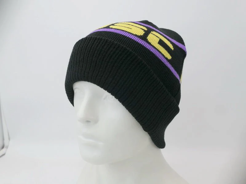 OOSC Après Beanie - Black, Purple, Yellow - Image 5