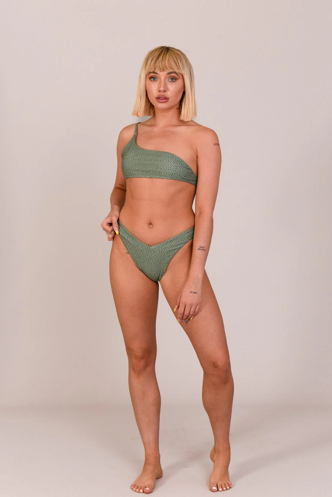 Sahara Sage Cold Shoulder Bikini Top - Image 3